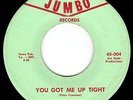 ARTHUR FREEMAN - YOU GOT ME UP TIGHT (JUMBO) 1969 NORTHERN SOUL ORIG. 45 - HEAR