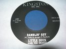LITTLE DUCK & THE DRAKES -Ramblin'Guy/Blue Velvet - RARE 60's TEEN R&R - Penna.