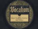 Blues 78 Memphis Piano Vocalion 1487 Bozo Nickerson