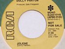 DOLLY PARTON Jolene RCA 45 original 1973 promo MONO VG++ 7”
