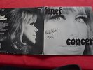 Hildegard Knef...2LPs...knef concert ( mit original Autogramm 1986 )