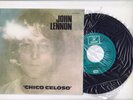 THE BEATLES:JOHN LENNON-RARE SPAIN 45 PS-ODEON BLUE LIGHT RARE TO SEE-1981-MINT