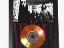 NIRVANA SIGNED PHOTO DISPLAY WITH GOLD OR SILVER DISC