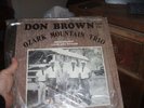 Don Brown & The Ozark Mountain Trio Live on Stage K-Ark Records LP Bluegrass
