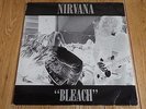 NIRVANA - Bleach - Original 1989 UK Tupelo Release (TUP LP6) - Black Vinyl