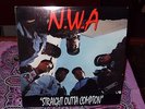 NWA - STRAIGHT OUTTA COMPTON Vinyl Record, 1988 Ruthless, SL-57102