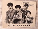 BEATLES PROMO CARD AUTOGRAPHS SIGNED BY MANAGER NEIL ASPINALL