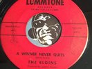 ELGINS R&B Soul/Doowop 45 -A Winner Never Quits b/w Finally