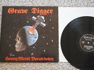 GRAVE DIGGER HEAVY METAL BREAKDOWN 1 X VINYL 1st PRESS NOISE kiss slayer