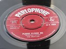 THE BEATLES 1963 UK 45 PLEASE PLEASE ME  RED LABEL  PARLOPHONE  INSTRUMENTS SL