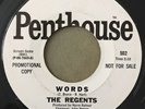 * REGENTS Words KILLER GARAGE PSYCH FUZZ DANCER  MONKEES Penthouse Promo 45 HEAR