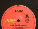 AC/DC - - FLICK OF THE SWITCH - - Rare 1983 Australian ALBERT (Non Promo Copy)