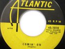 THE CLOVERS Comin' On b/w The Feeling Is So Good 45 DOO-WOP VG+++ ATLANTIC 1010