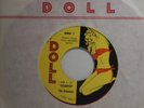 The Emanons (red vinyl 45) STOMPER inst. / CHALYPSO BOP   Doll VG++ to M-