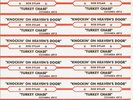 Jukebox Star Title Strip Full Sheet NOS Bob Dylan Knockin' on Heaven's Door