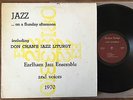 EARLHAM COLLEGE Jazz Ensemble 1970 BREAKS SAMPLES Funk/Soul PRIVATE LP