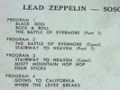Rare Error Lead Truck Stop Led Zeppelin SOSO Classic Rock Music 8 Track Tape