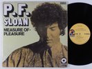 P.F. SLOAN Measure Of-Pleasure ATCO LP NM/VG++ SHRINK