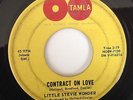 LITTLE STEVIE WONDER-CONTRACT ON LOVE-TAMLA 54074. PLAYS VG+