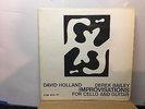 DAVE HOLLAND - Improvisations  ECM 1013 {nm orig} **1971** w/Derek Bailey - RARE