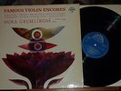 Nora GRUMLIKOVA in Famous Violin Encores Recital Sarasate Faure Prokofiev Suk NM