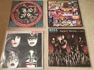 KISS LPs records Dynasty, Rock and Roll Over, Unmasked, Smashs Trashes & Hits