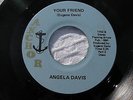 ANGELA DAVIS YOUR FRIEND ANCHOR 1762,Rare Detroit Soul 45,(Mint) NOS