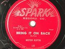 HEAR  R&B Jump 78 MISTER RUFFIN Bring It On Back/A Touch Of Heaven SPARK 115