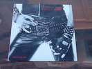 Motley Crue LP Too Fast for Love Leathur Records 1st Press insert record warped