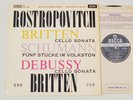 SXL 2298 ROSTROPOVICH - BRITTEN/ SCHUMANN/ DEBUSSY WB/G ED1