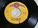 LOVE'S CHILDREN THIS IS THE END A KILLER RARE PROMO NEAR MINT CURTOM  SOUL 45