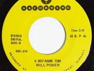 WILL POWER A Boy Name Tom 45 on GBI Rare 70s Islands Crossover Soul Funk