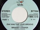 BRIDGET COOPER (Get Into) The Love Groove 45 on Birdie Modern Soul Boogie M-
