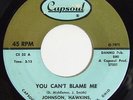 JOHNSON HAWKINS TATUM & DURR You Can't Blame Me 45 on Capsoul Sweet Soul Funk