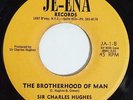 SIR CHARLES HUGHES Brotherhood Of Man 45 on Je-Ena Crossover Soul