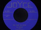 CRESTS: No One To Love 45 (repro, red wax) Vocal Groups