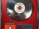 Rolling Stones Flashpoint CD/Cover gerahmt + 12