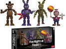 Kids Toy Five Nights at Freddy's Action Figures 4-Pack Set 2 5 cm FREE Shipping