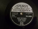 BOBBY DARIN, MACK THE KNIFE / WAS THERE A CALL. 78rpm  (MINT)