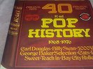 LP - Various – K-tel Pop History 1968-1976 - TG 145 - 1976 Germany