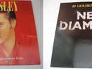 ELVIS PRESLEY & NEIL DIAMOND - VINYL ALBUMS - THE ALL TIME GREATEST HITS