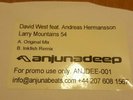 David West feat Andreas Hermanssom Larry Mountains 54 Anjunadeep ANJDEE001 12