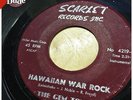 GEM TONES (exotic rockabilly) Hawaiian War Rock SCARLET 1962 surf instro rocker