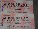 COLDPLAY 18.07.2017 PARIS STADE DE FRANCE 2 PLACES PELOUSE COMPLET