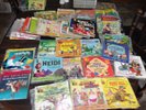 100PC.LOT 1950'S-1980'S CHILDRENS 45 RECORDS WITH SLEEVES&BOOKS