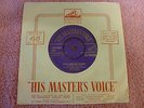 ALMA COGAN MAMA TEACH ME TO DANCE  HMV 45-POP 239 PURPLE / GOLD   BEAUTIFUL