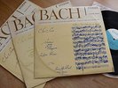 BACH YEHUDI MENUHIN partitas sonatas  violin 3 LP ETERNA 820494/95/96