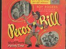 Roy Rogers PECOS BILL Sons Of The Pioneers Walt Disney RCA 78 rpm Children C & W
