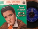 ELVIS PRESLEY RARE FRENCH IMPORT EP KING CREOLE