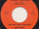 RAPUNZEL on Wild Horse —TRY MY LOVE FOR SIZE— 70s soul funk 45 | RARE | LISTEN